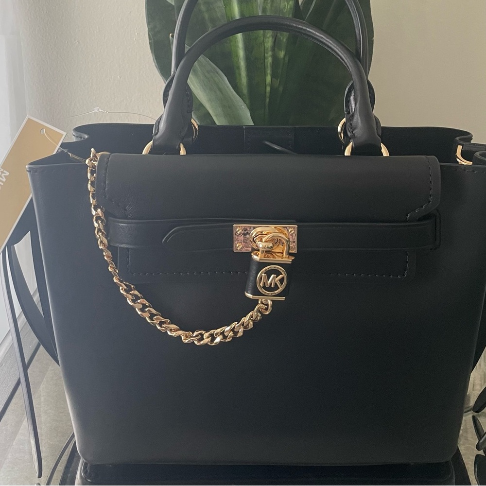 Michael Kors Hamilton Legacy Belted Leather Satchel - BRAND NEW!!